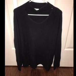 Black sweater from bar III, worn once!